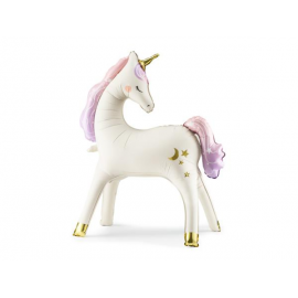 PALLONCINO MYLAR UNICORNO - 95x86cm \\"Standing Balloon\\"