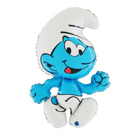 PALLONCINO \\"PUFFO\\" FOIL SUPERSHAPE 101cm