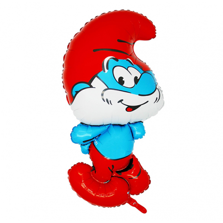 PALLONCINO PUFFI \\"GRANDE PUFFO\\" FOIL SUPERSHAPE 60cm