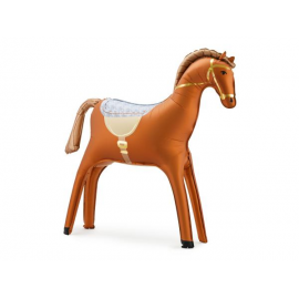 PALLONCINO MYLAR CAVALLO - 112x97cm (gonfiabile solo ad aria)