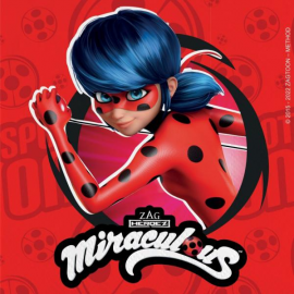 TOVAGLIOLI MIRACULOUS LADYBUG 2 VELI 33x33 PZ.20