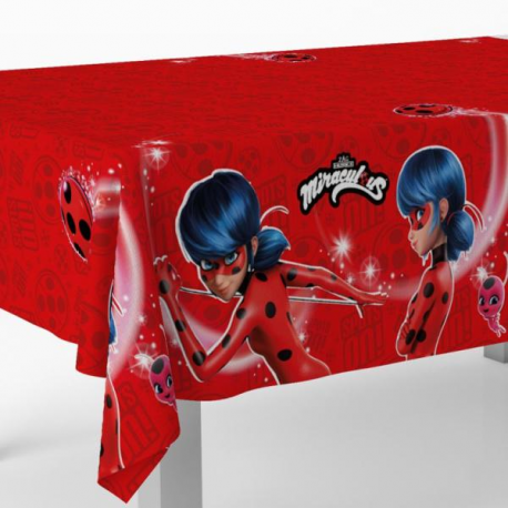 TOVAGLIA MIRACULOUS - LADYBUG in plastica - 120x180 cm