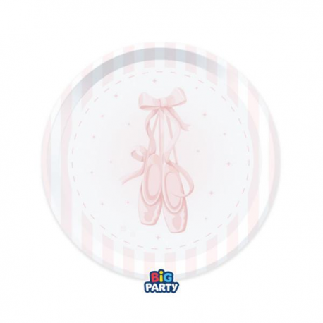 PIATTINI BALLERINA 18cm - 6 Pz.