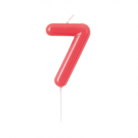 CANDELINA NUMERO 7 LAMPONE