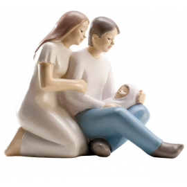 CAKE TOPPER FAMIGLIA BATTESIMO 10cm