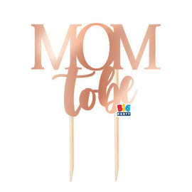 CAKE TOPPER "MOM TO BE"