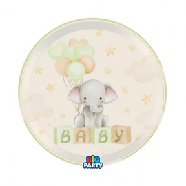 PIATTI "BABY ELEPHANT" 22cm - 6 pezzi
