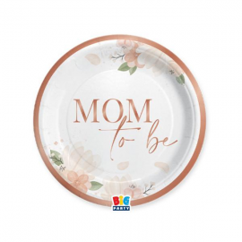 PIATTINI "MOM TO BE" 18cm - 6 pezzi