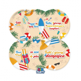 PIATTINI \\"PENSIONE\\" 18cm - 6 pezzi