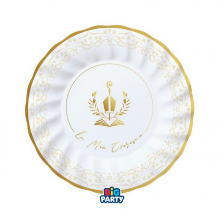 PIATTINI CRESIMA \\"ELEGANT\\" 20cm - 6 pezzi
