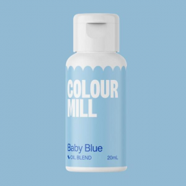COLOUR MILL BABY BLUE 20ml - Colorante alimentare a base olio (liposolubile)