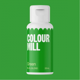COLOUR MILL GREEN 20ml - Colorante alimentare a base olio (liposolubile)
