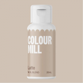 COLOUR MILL LATTE 20ml - Colorante alimentare a base olio (liposolubile)