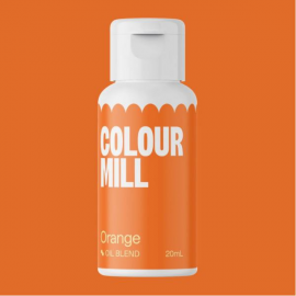 COLOUR MILL ORANGE 20ml - Colorante alimentare a base olio (liposolubile)