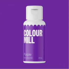 COLOUR MILL PURPLE 20ml - Colorante alimentare a base olio (liposolubile)