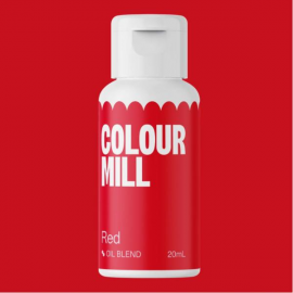COLOUR MILL RED 20ml - Colorante alimentare a base olio (liposolubile)