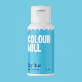 COLOUR MILL SKY BLUE 20ml - Colorante alimentare a base olio (liposolubile)