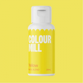 COLOUR MILL YELLOW 20ml - Colorante alimentare a base olio (liposolubile)
