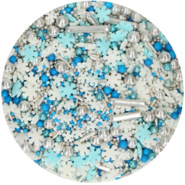 DECORAZIONI DI ZUCCHERO FUNCAKES SPRINKLE MEDLEY -FROSTY- 65G