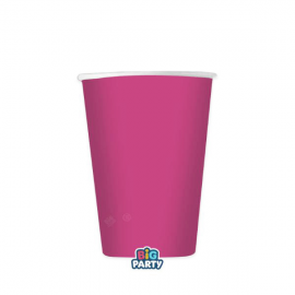 BICCHIERI WAVY FUCSIA 250cc - 6 pezzi