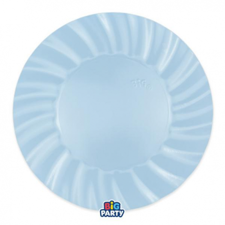 PIATTI WAVY AZZURRI 30cm - 6 pezzi