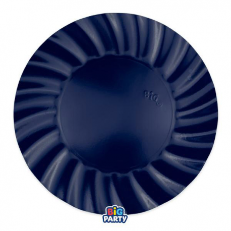 PIATTI WAVY BLU NAVY 30cm - 6 pezzi
