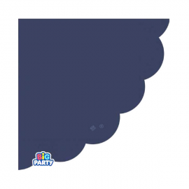 TOVAGLIOLI WAVY BLU NAVY 33x33 - 16 pezzi