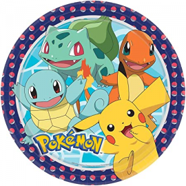 PIATTI POKEMON \\"Plastic free\\" CM.23 PZ.8