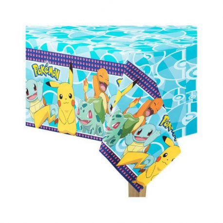 TOVAGLIA PLASTICA POKEMON CM.120X180