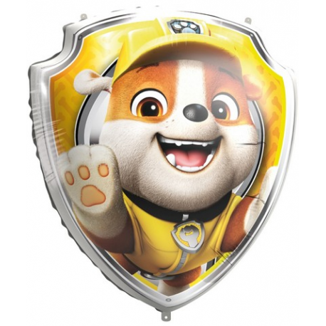 PALLONCINO PAW PATROL RUBBLE FOIL SUPERSHAPE 75x68cm