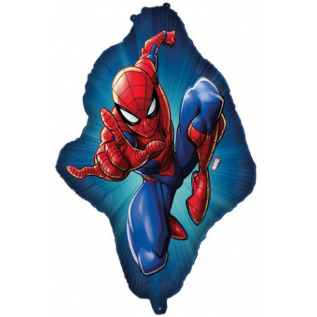 PALLONCINO SPIDERMAN FOIL SUPERSHAPE 65x88cm