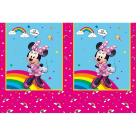 TOVAGLIA PLASTICA MINNIE CM.120X180