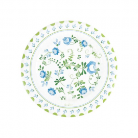 PIATTO FLORAL GRACE CM.21 PZ.8