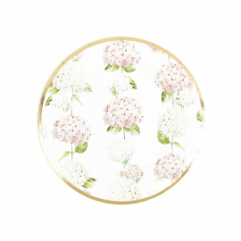 PIATTO GIARDINO DELLE ORTENSIE CM.21 PZ.8