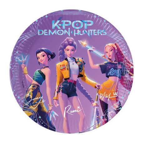 PIATTI KPOP DEMON HUNTERS CM.23 PZ.8