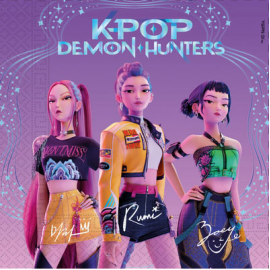 TOVAGLIOLI KPOP DEMON HUNTERS 2 VELI 33x33 PZ.20