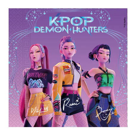 TOVAGLIOLI KPOP DEMON HUNTERS 2 VELI 33x33 PZ.20