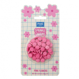 MARGHERITE ROSA SPRINKLE CHARM 25g - Decorazioni di zucchero