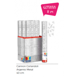 SPARACORIANDOLI ARGENTO - Tubo 40cm (Gittata 8 mt)