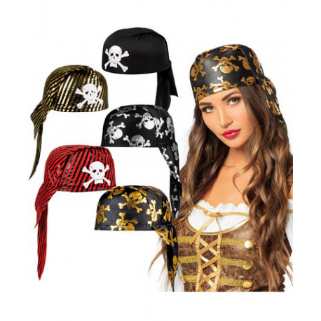 BANDANA PIRATA - MODELLI ASSORTITI