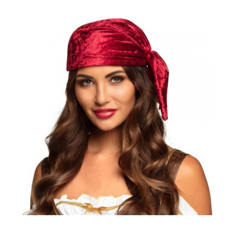 BANDANA PIRATA ROSSA DELUXE