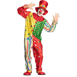 COSTUME CLOWN GIGGLES Taglia 50/52