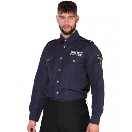 CAMICIA POLIZIOTTO - Taglia L 50/52