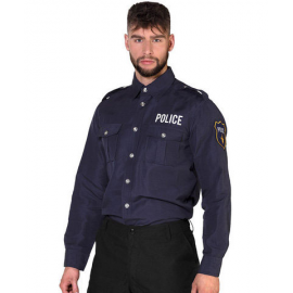 CAMICIA POLIZIOTTO - Taglia XL 54/56