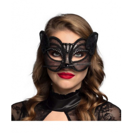 MASCHERA GATTA NERA DELUXE