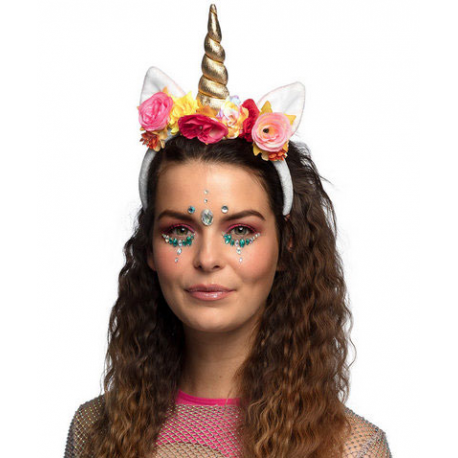TIARA UNICORNO FLOWER
