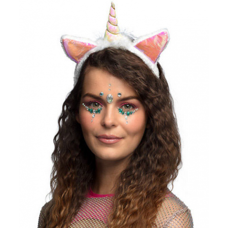 TIARA UNICORNO IRIDESCENTE