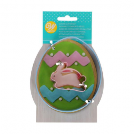 CUTTER WILTON SET 2 Pezzi UOVO + CONIGLIETTO