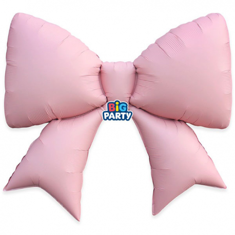 PALLONCINO MYLAR FIOCCO ROSA GRANDE SUPERSHAPE 98x75cm