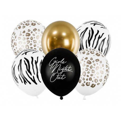 PALLONCINI GIRLS NIGHT OUT - Pz.6 - ø cm.30 MIX